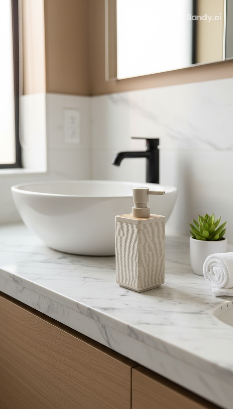 Granite Black Bathroom Set