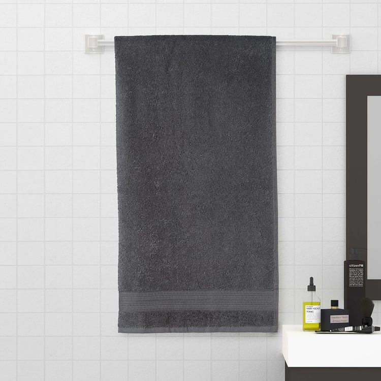 Spaces opulent bath towel-grey
