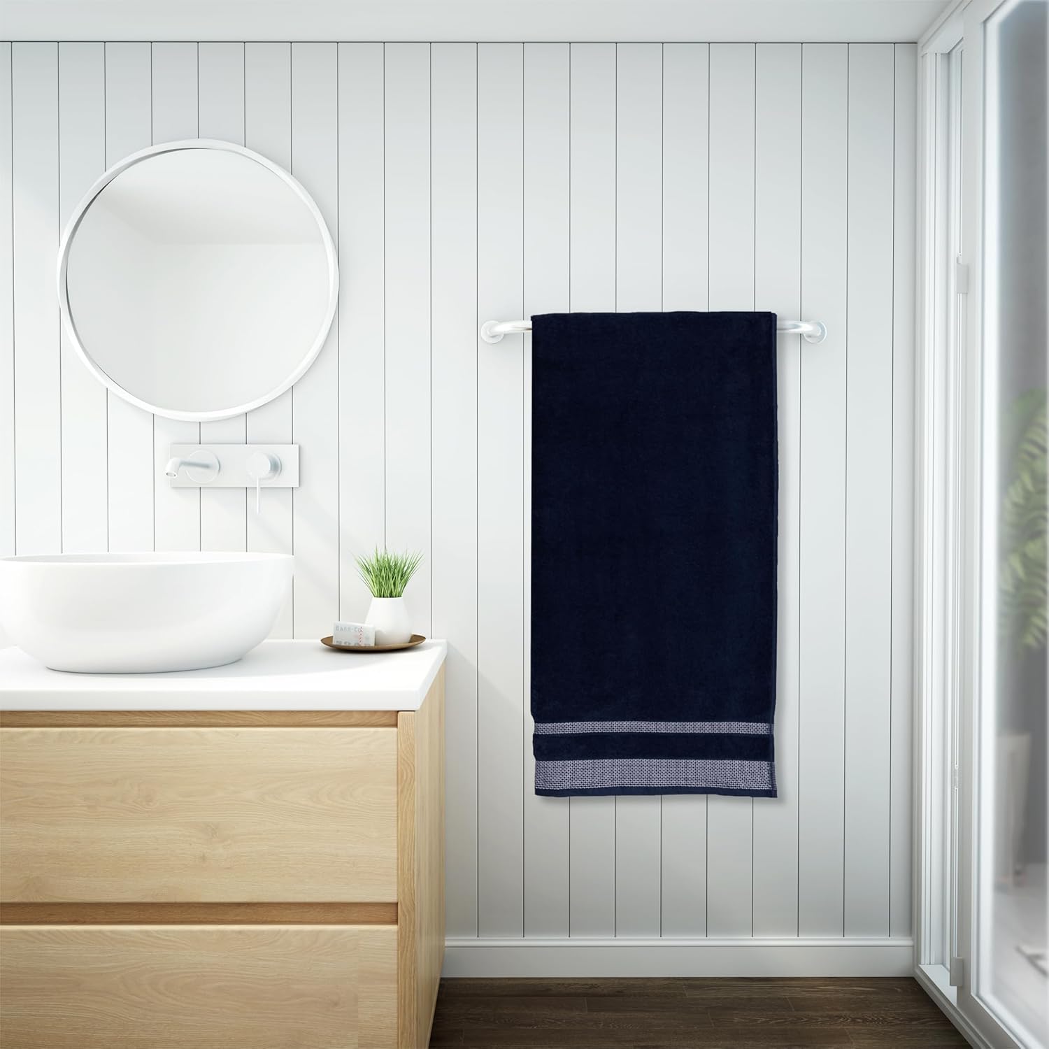 Spaces hygro Navy Blue Towel
