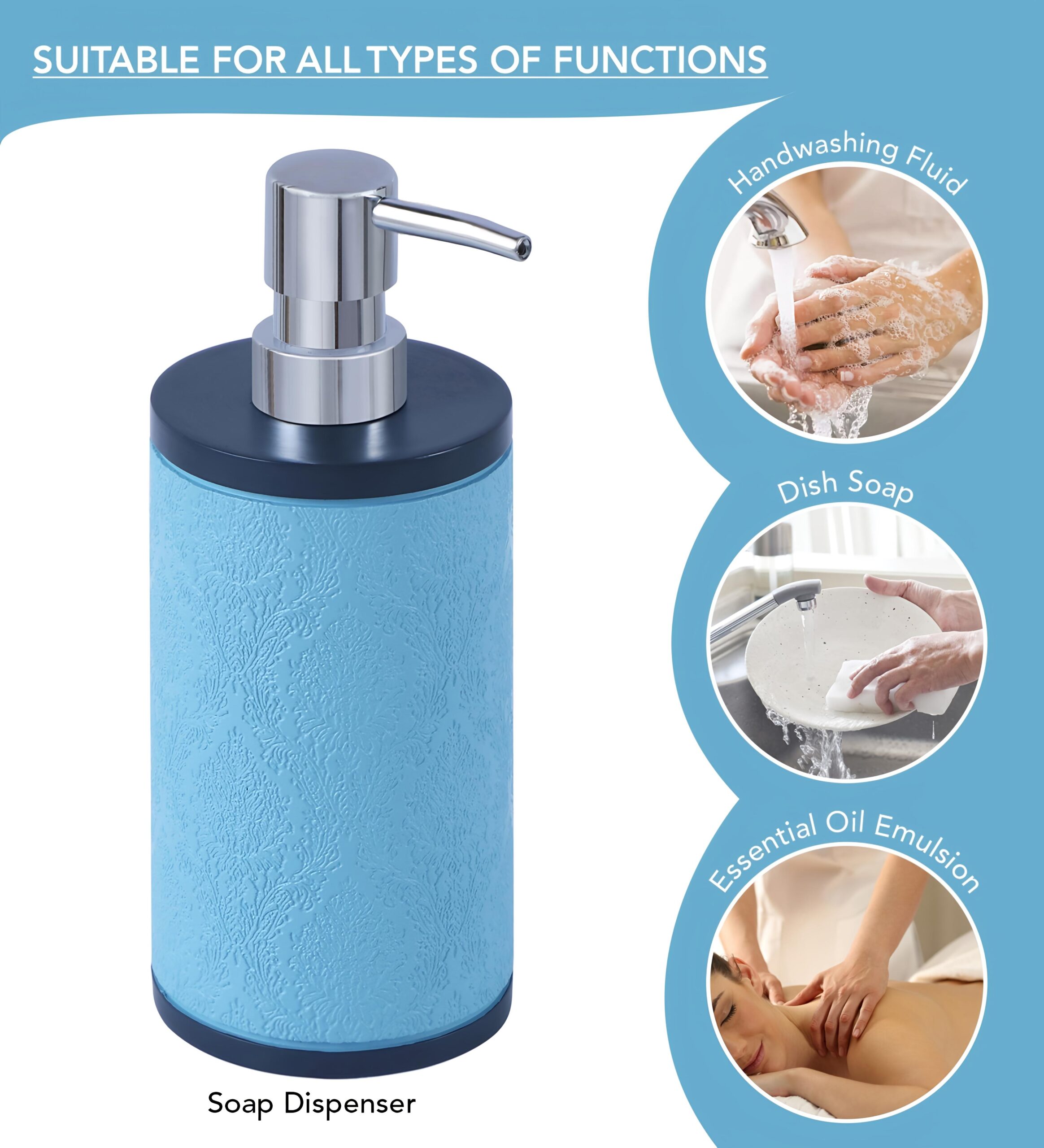 Obsession Ceramic Soap Dispenser