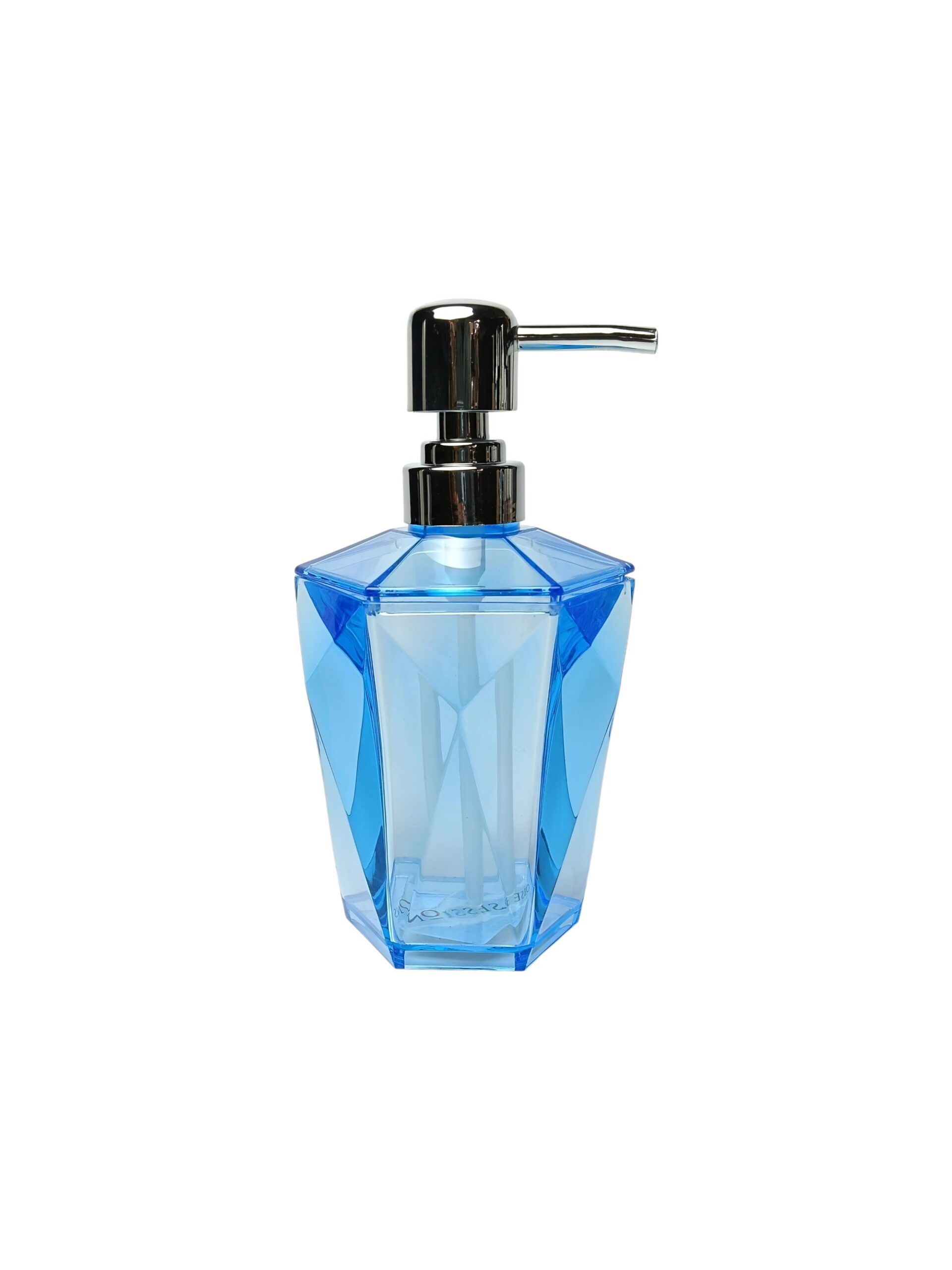 Obsession Blue Geometric Soap Dispenser