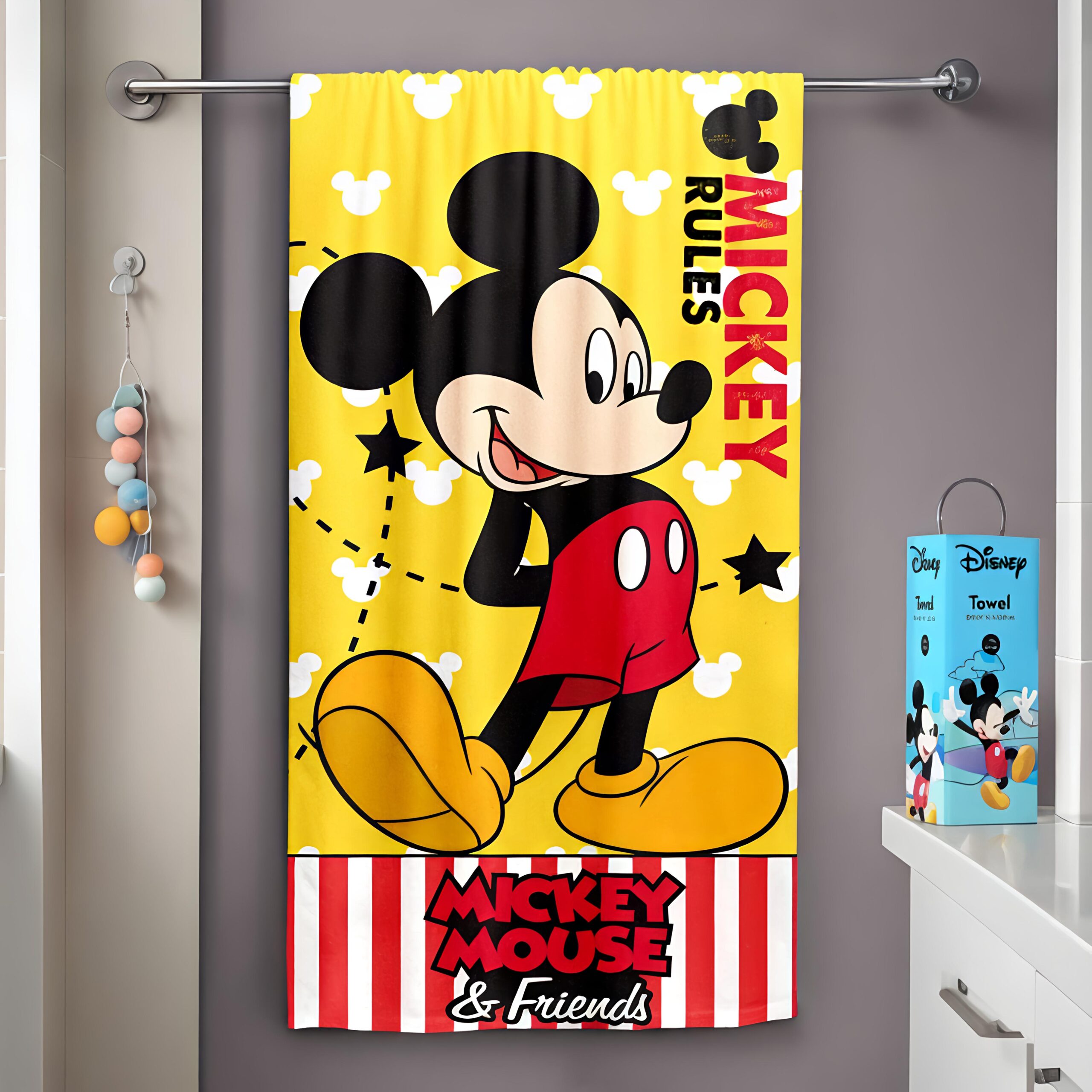 Mickey Mouse Rules Disney Towel