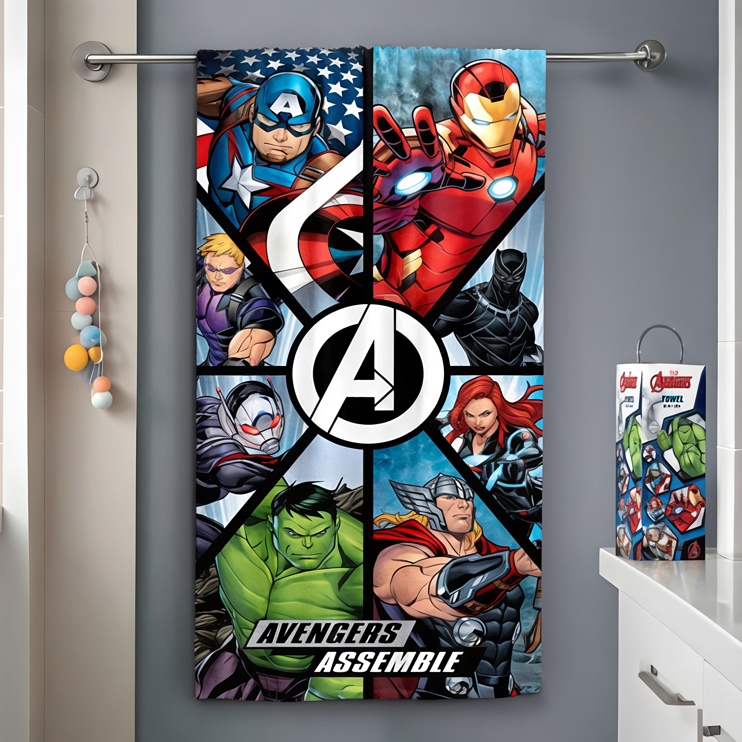 Avengers Assemble Bath Towel