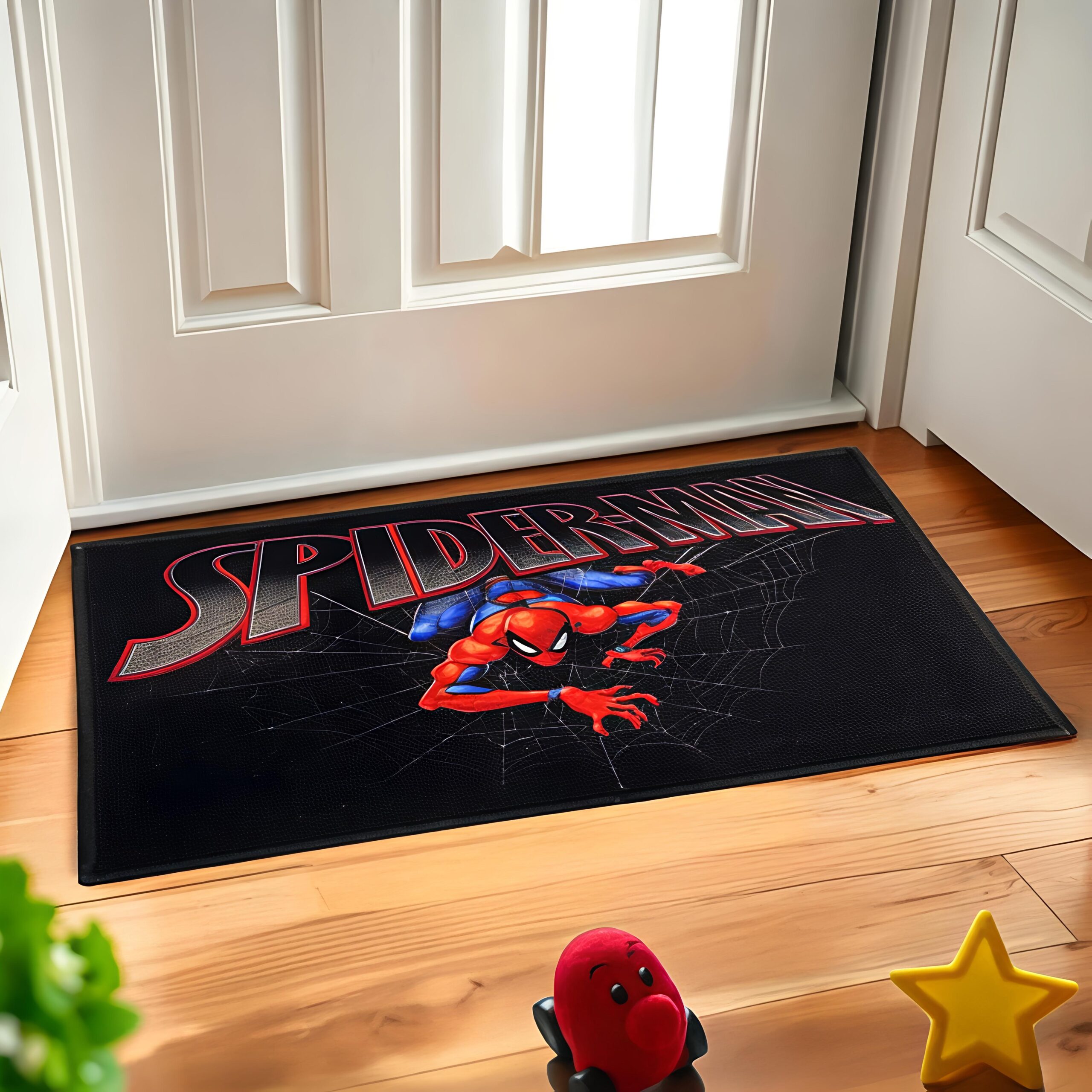 Spider-Man Themed Door Mat