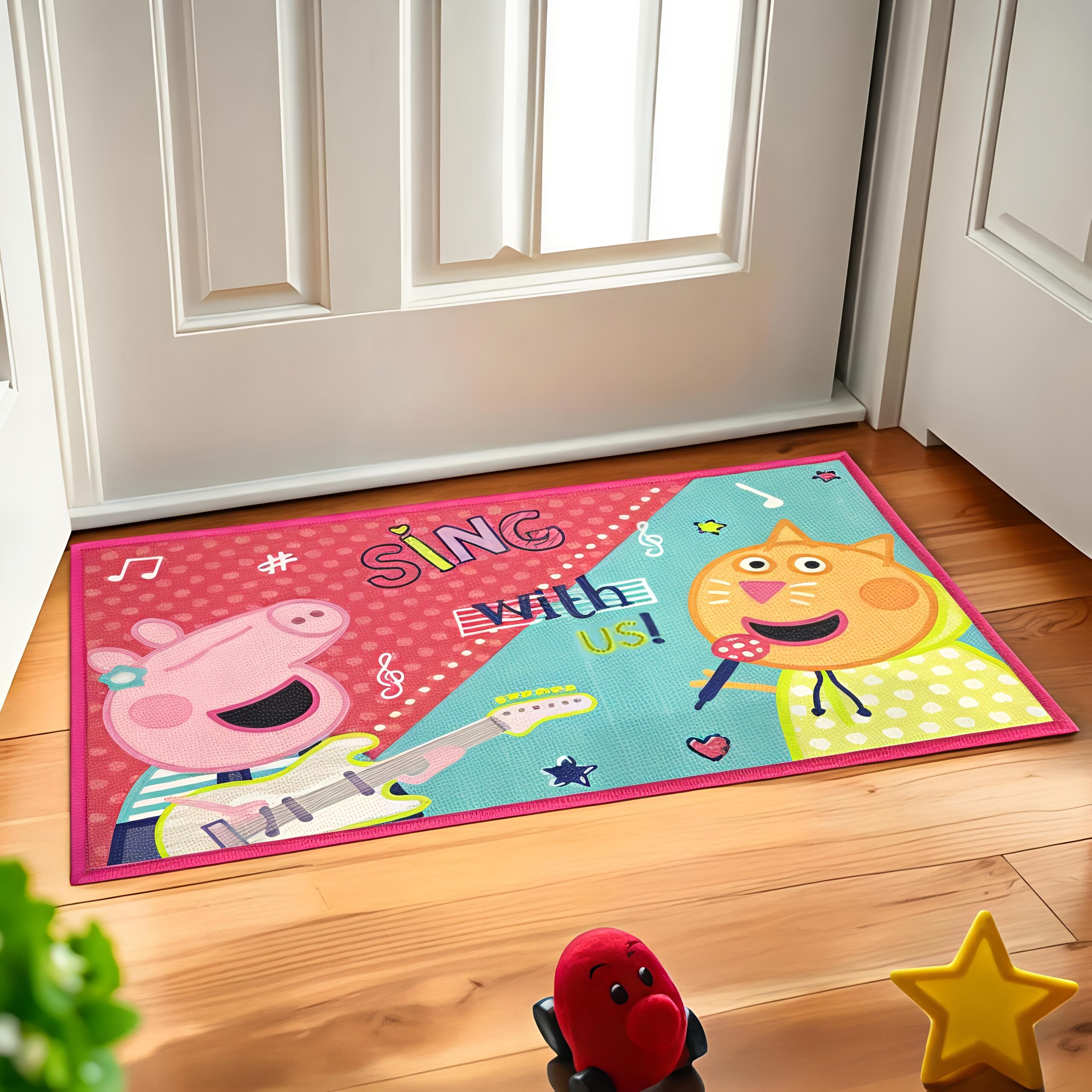 Sing With Us Kids Door Mat