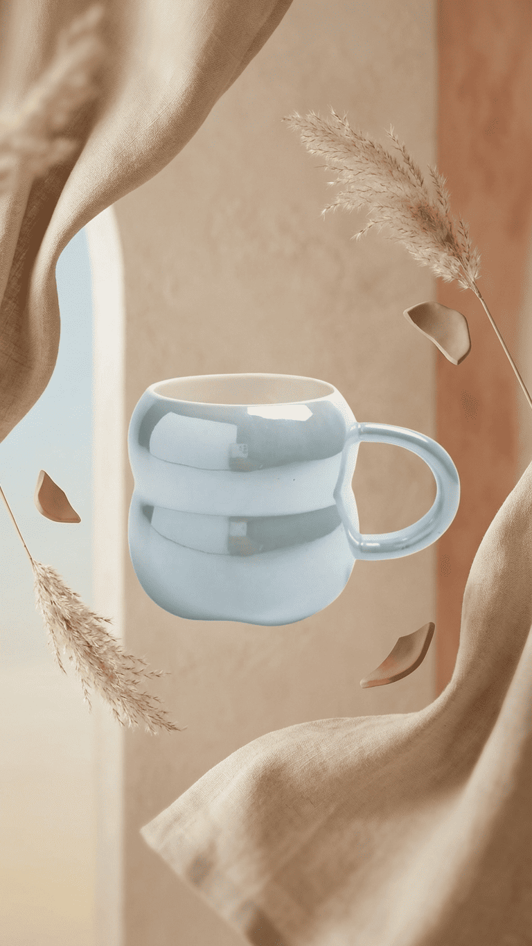 Ceramic Coffee Mug With Handle