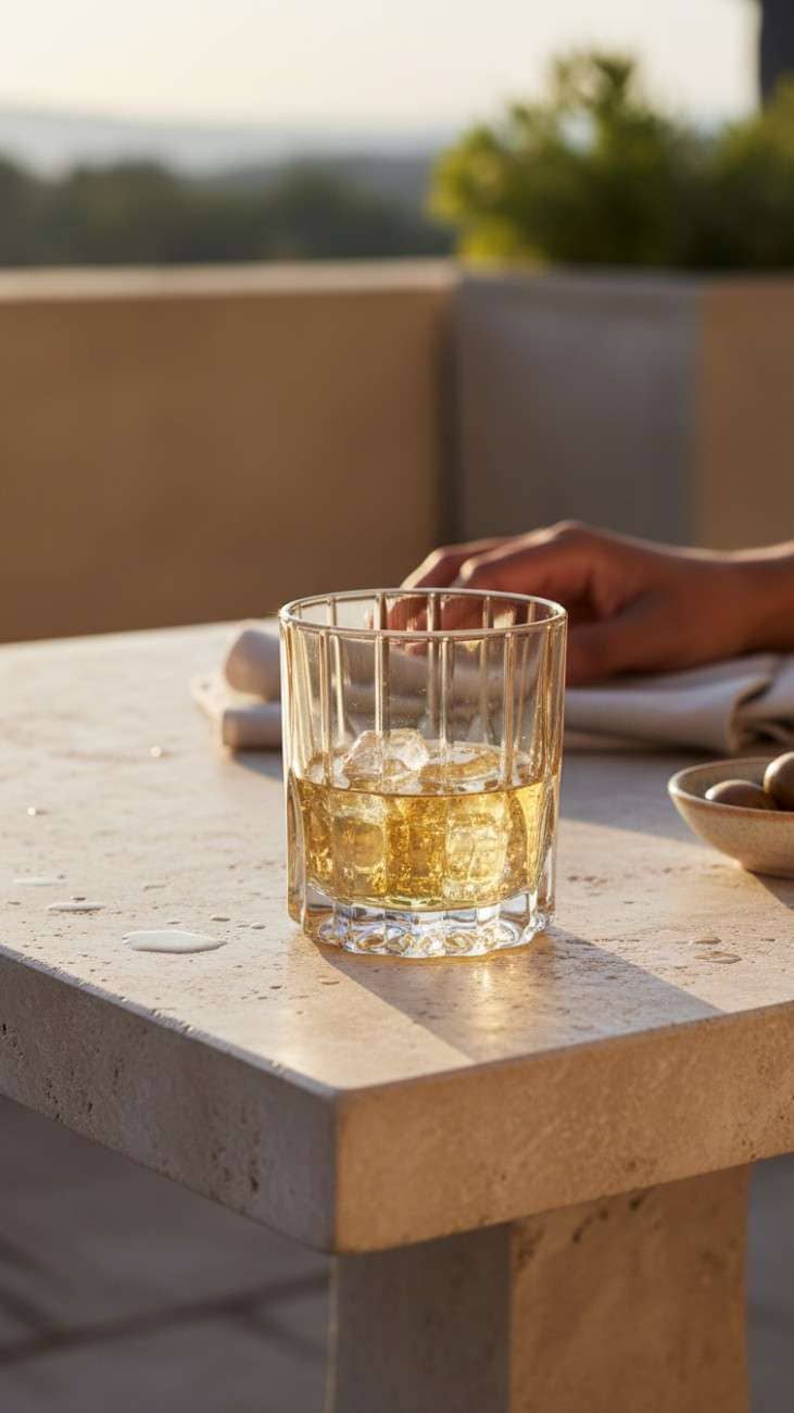 Crystal Cut Whiskey Glass