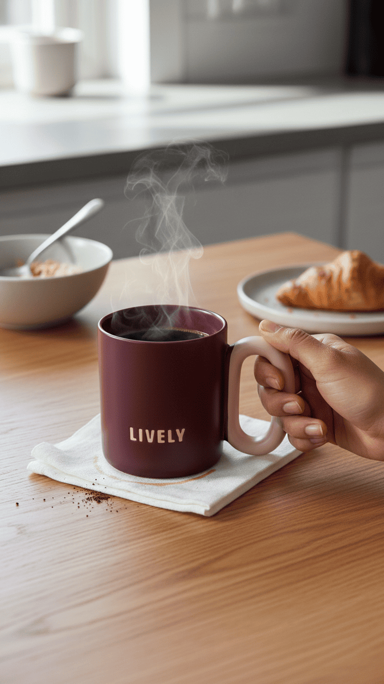 Lively Ceramic Coffee Mug